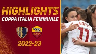 COMO 1-1 ROMA | COPPA ITALIA FEMMINILE | Highlights 2022-23