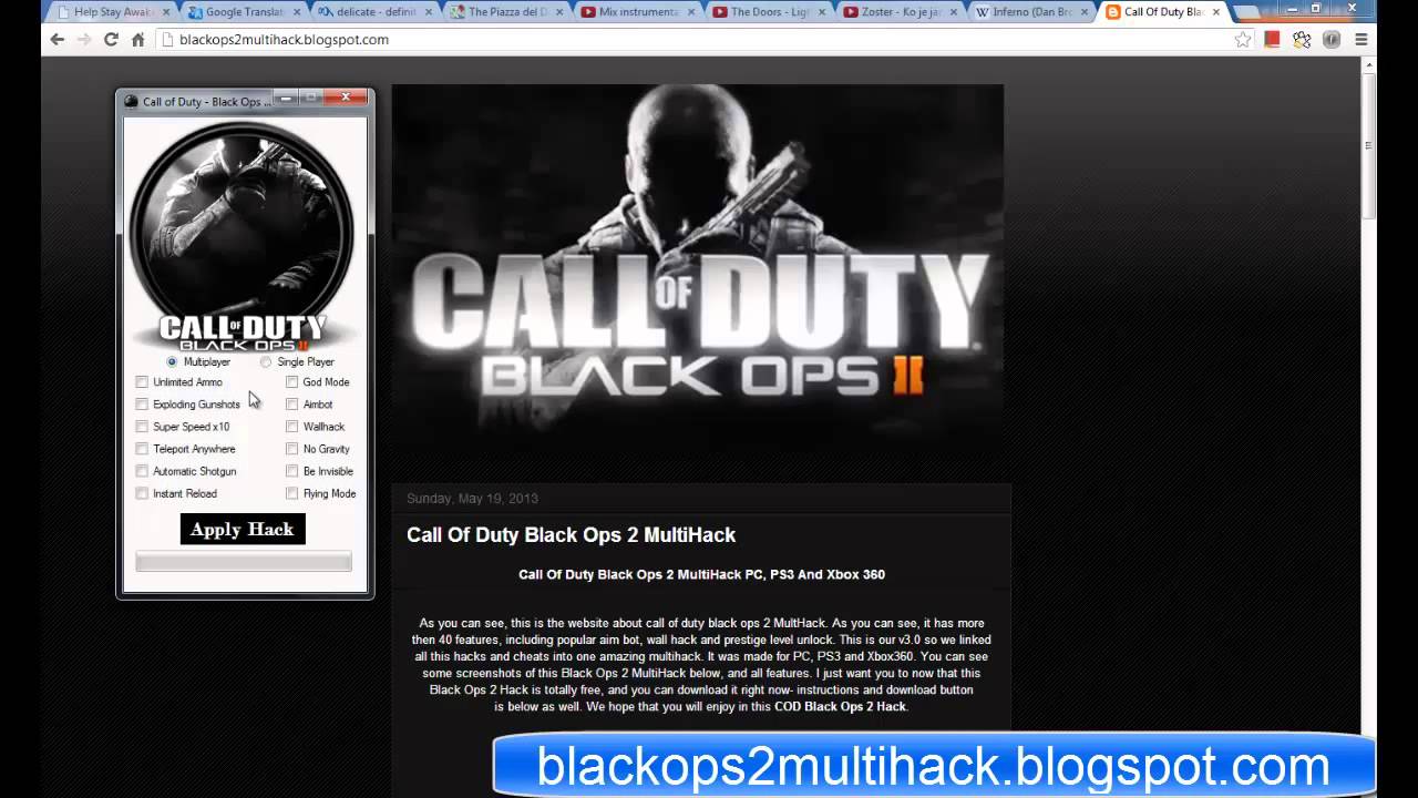 call of duty black ops 1 cheat codes