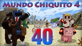 MINECRAFT - Mundo Chiquito 4 - Ep 40 - La redstone y yo... Amistades Peligrosas -