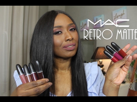 video MAC Retro Matte Liquid Lipcolour