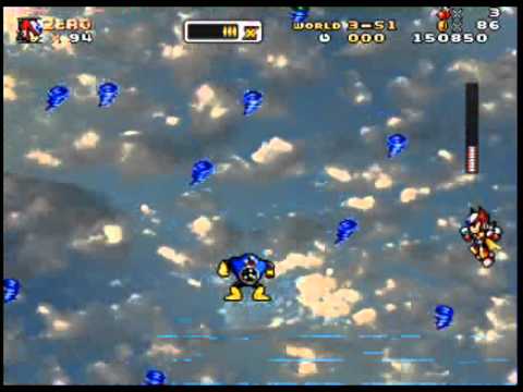 Juguemos Mushroom Kingdom Fusion v0.5 Parte 43 Airman es un robot duro ...