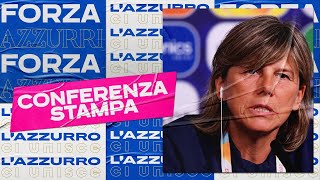 Conferenza stampa CT Bertolini e Gama | Francia-Italia | Women's EURO 2022