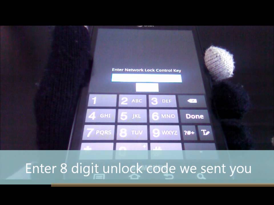 How To Unlock Samsung Galaxy Note i717 using Unlock Code Full Tutorial ...