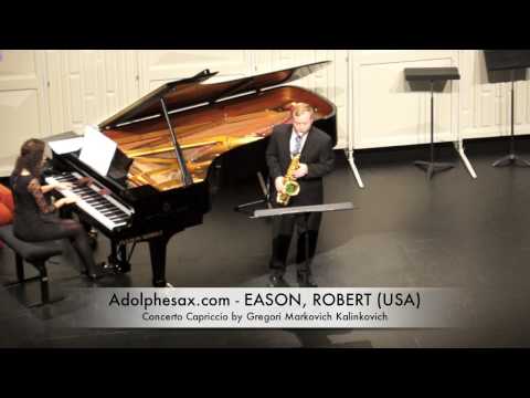 EASON, ROBERT Concerto Capriccio by Gregori Markovich Kalinkovich