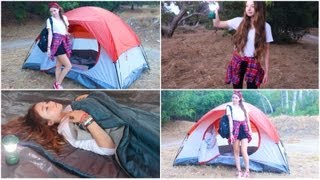 Camping/Vacation Makeup, Hair, Outfits, + Essentials!