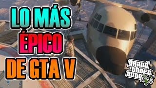 GTA V ONLINE | TENÉIS QUE VERLO!! | MALDITA EPICIDAD DE VÍDEO =D | RETO AC-130 | Josemi