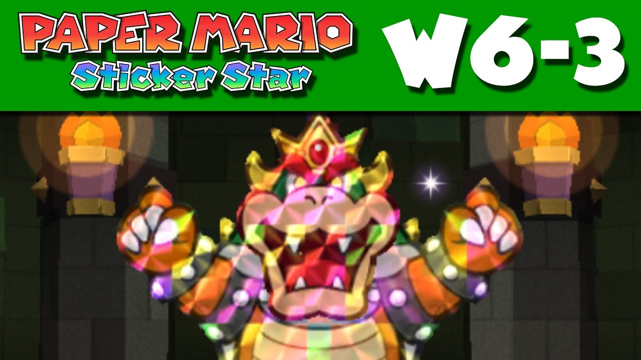 Paper Mario Sticker Star Bosses