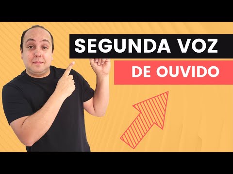 Como fazer segunda voz de forma intuitiva
