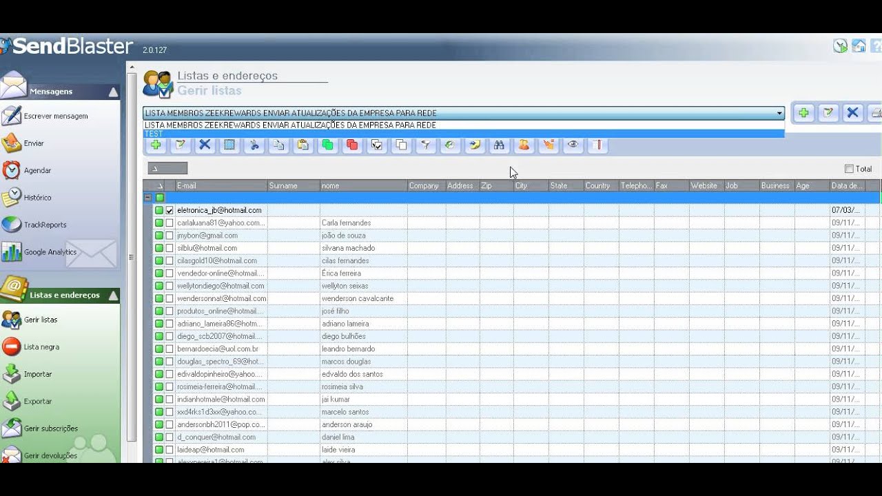 PROGRAMA DE ENVIO DE EMAILS GRATIS - YouTube