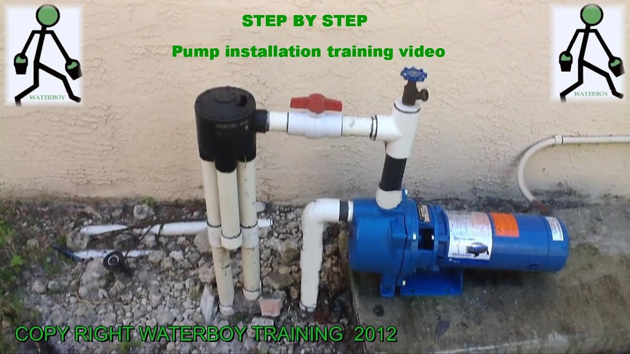 How To Install A Lawn Sprinkler Pump