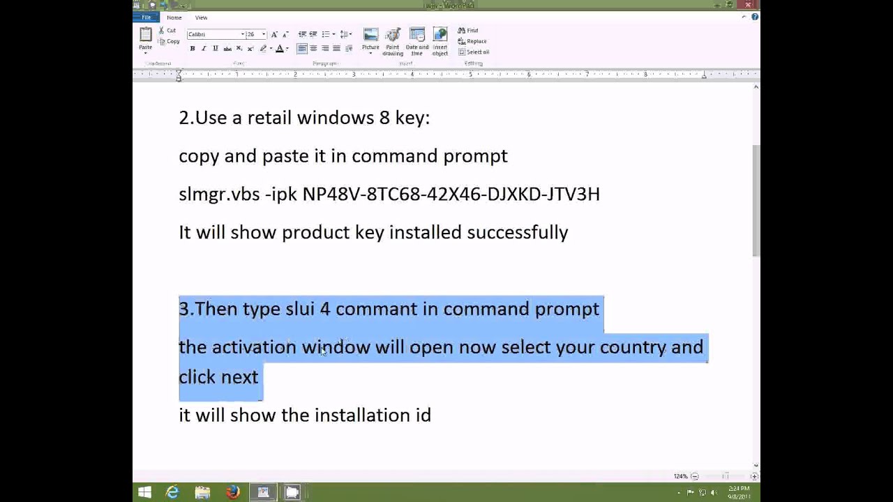 windows 8.1 rtm serial key
