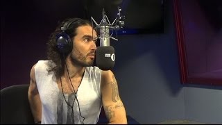 Russell Brand does "Lady Time" With Greg James