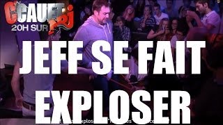 Jeff se fait exploser les "noisettes" au lance-noix !  - C'Cauet sur NRJ