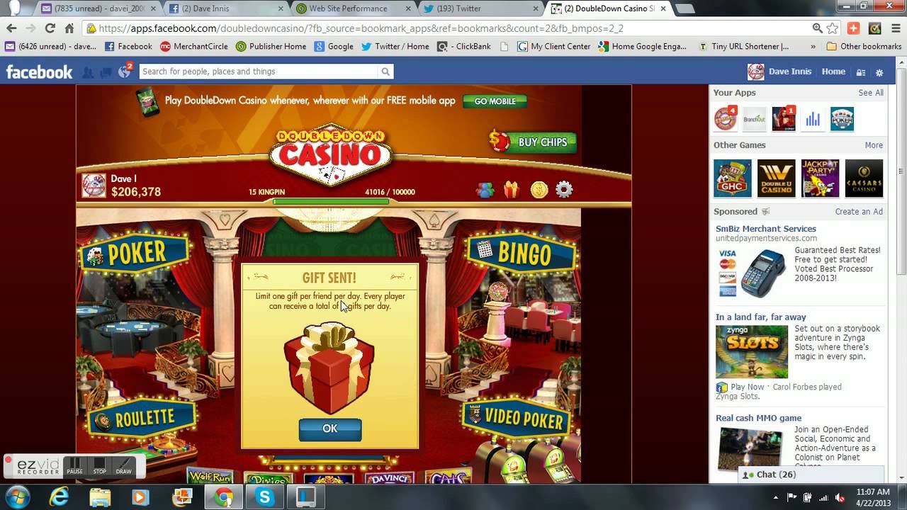 free chips for double win casino