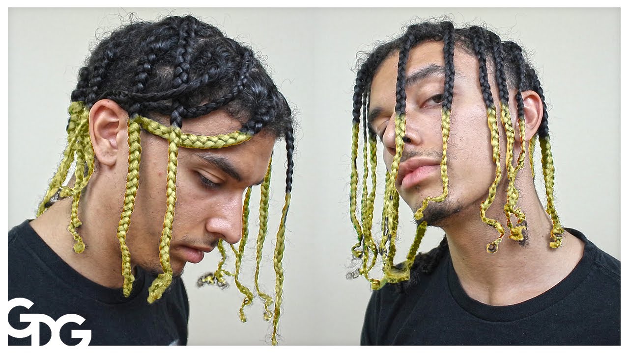 How To Box Braid Your Own Hair Men