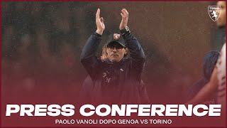 GENOA - TORINO | PRESS CONFERENCE MISTER VANOLI🎙️?