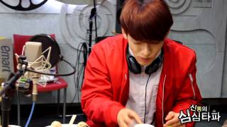 신동의 심심타파 - EXO Chen taste the lemon, 엑소 첸의 레몬시식 20131211