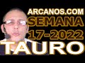 Video Horscopo Semanal TAURO  del 17 al 23 Abril 2022 (Semana 2022-17) (Lectura del Tarot)