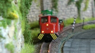 Intermodellbau 2016 Modelleisenbahn Triorama vom Modelspoorclub Oost Brabant