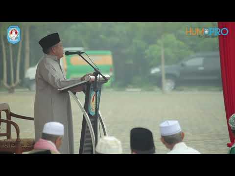 Pelaksanaan Sholat Idul Adha di Hakaman Kantor Bupati Kubu Raya