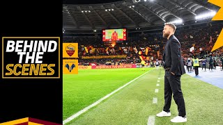 LA PRIMA DI MISTER DE ROSSI 💪? ROMA 2-1 VERONA |👀?? TUNNELCAM 2023-2🎥 ??