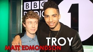 Troy reveals Matt Edmondson's PIN number live in BBC Radio 1