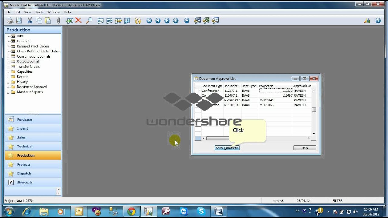 Microsoft Dynamics Navision 2009 Basics tutorial YouTube