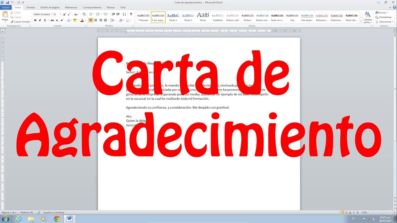 Carta De Agradecimiento Tesis De Grado - About Quotes r