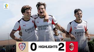 Ossola e Castiello decisivi per i tre punti | Cagliari 0-2 Milan | Primavera 1 2025/26