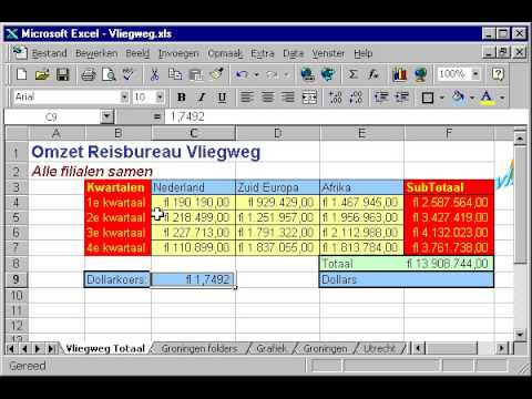Excel Les Cel Met Naam Aanduiden Excel Les Cel Met Naam Aanduiden
