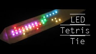 LED Tetris Tie