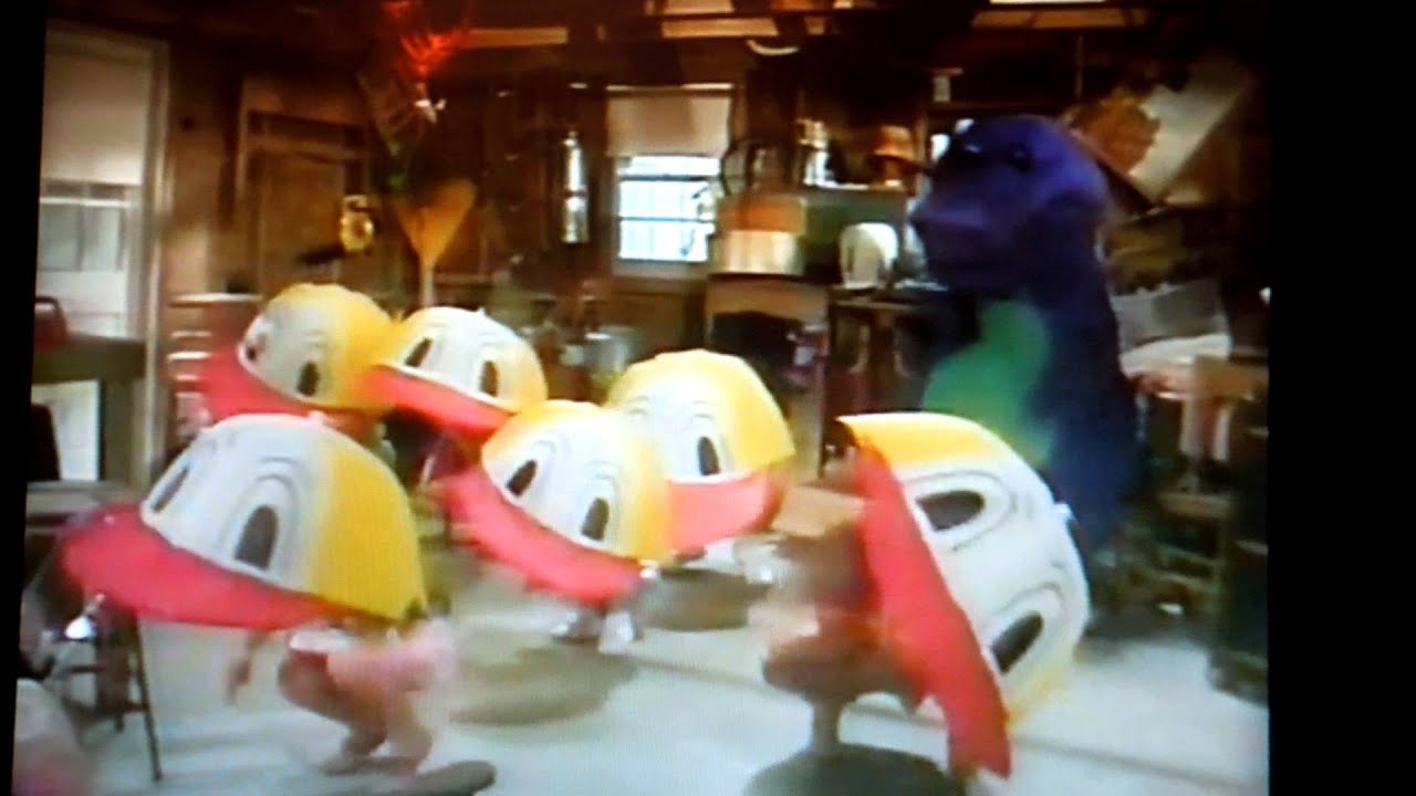 Barney video duck Barney video duck