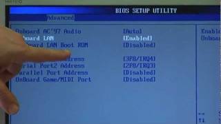 Configuración de la BIOS de un PC. Parte 4/7