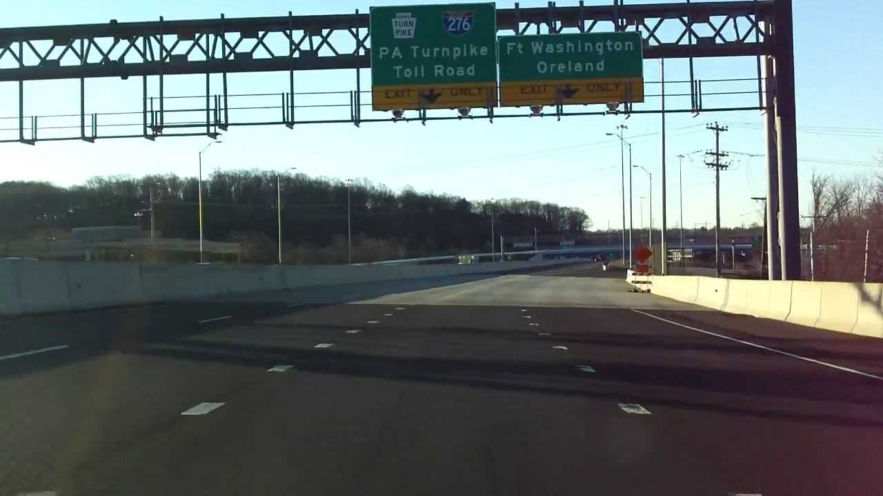 Fort Washington Expressway (pa 309 From Pa 63 To I-276) Southbound 