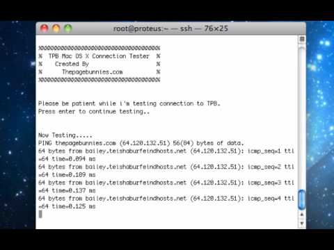 TPB Mac OS X Connection Utility