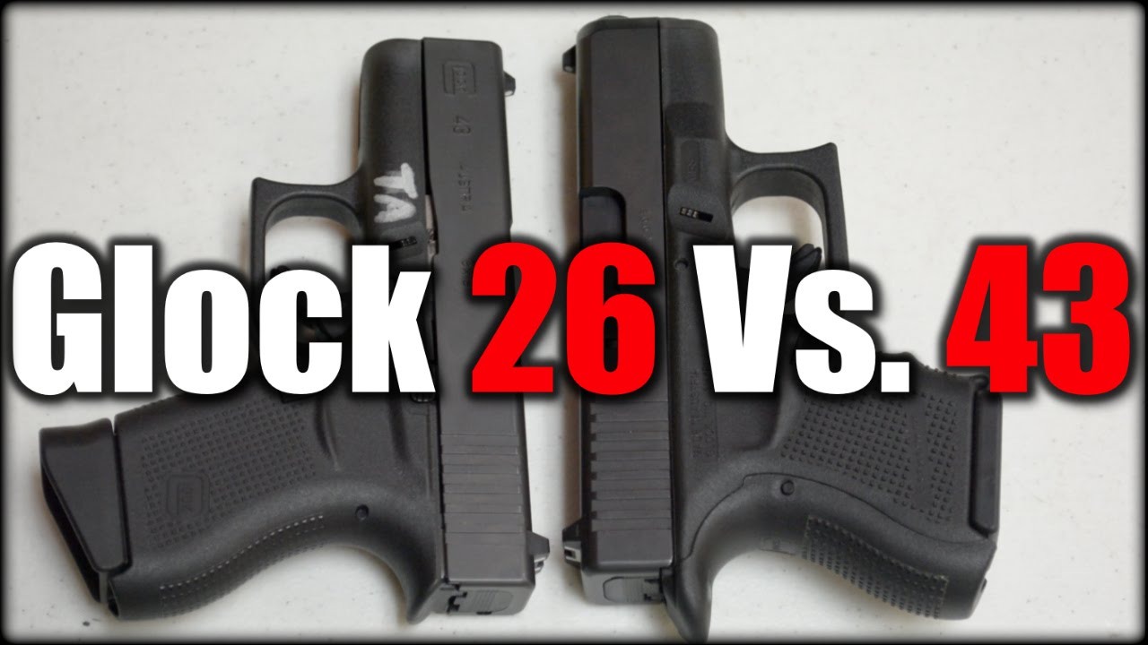 Glock,26,Vs.,Glock,43|,Best,Handgun? 