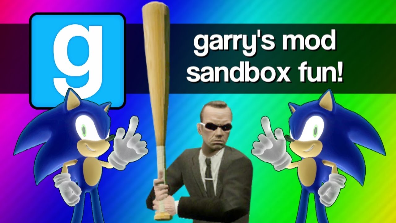 Gmod Sandbox Funny Moments - Sonic 1v1, Mcdonalds, Baseball Bat Fun, Batman, Murder House! Gmod Sandbox Funny Moments - Sonic 1v1, Mcdonalds, Baseball Bat Fun, Batman, Murder House!