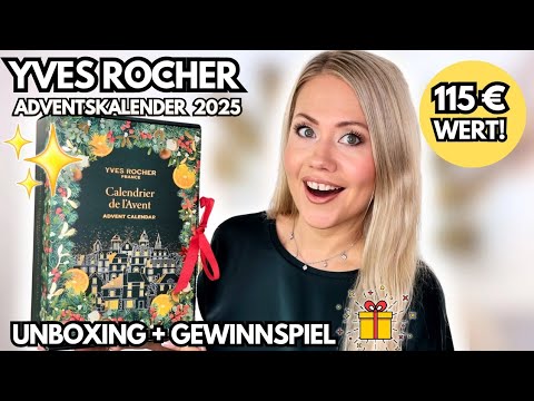 video YVES ROCHER Beauty Adventskalender 2025