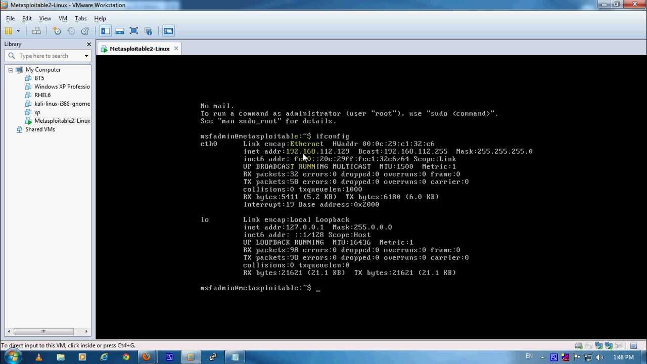 Setup Metasploitable 2 for Penetration testing & Ethical Hacking ...