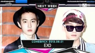 130725 Exo Comeback nextweek