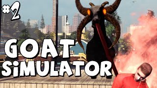 Goat Simulator - LA CAPRA SATANICA OBESA! - #2