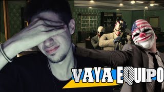 VAYA TRÍO DE LADRONES!!! - PayDay 2 con Rubius y Mangel