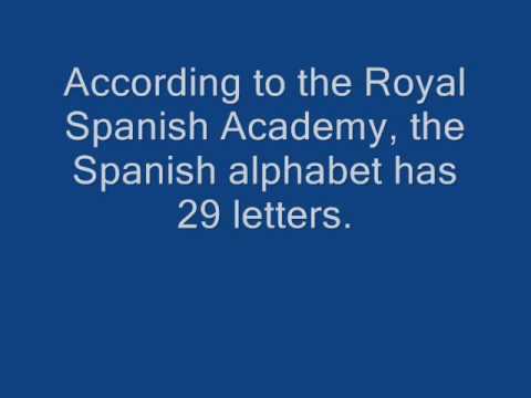 Spanish alphabet song