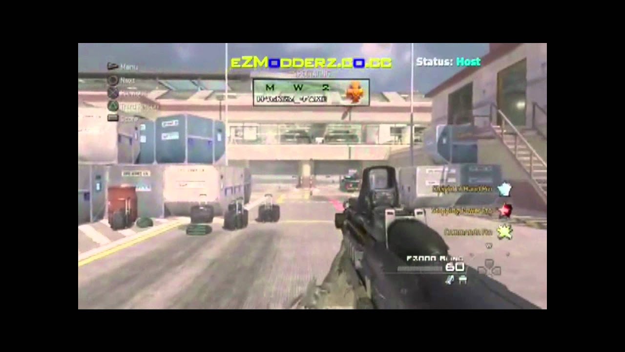 MW2 Mod Menu (Challenge Lobby) Ps3 - YouTube