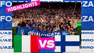 Highlights: Italia-Finlandia 4-0 | Femminile | Qualificazioni Women’s EURO 2025