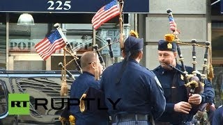 Парад в честь Дня ветеранов в Нью-Йорке