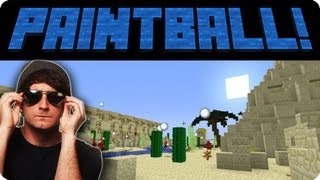 PAINTBALL MINECRAFTIANO! - [LuzuGames]