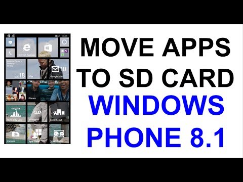 Windows Phone 8.1 - Moving Apps and Files to SD Card