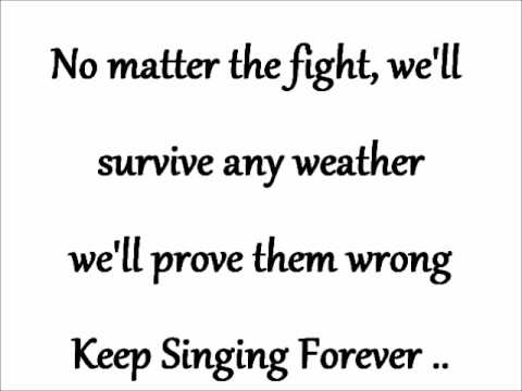 Westlife-Singing Forever With Lyrics