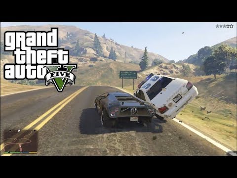 GTA 5 - Racing Car Driving Franklin (funny moments) HD